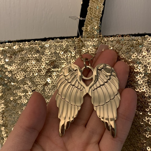 Victoria’s Secret Gold Sequin Tote - Picture 6 of 15